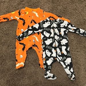Old Navy Halloween Two Way Zip Pajamas
